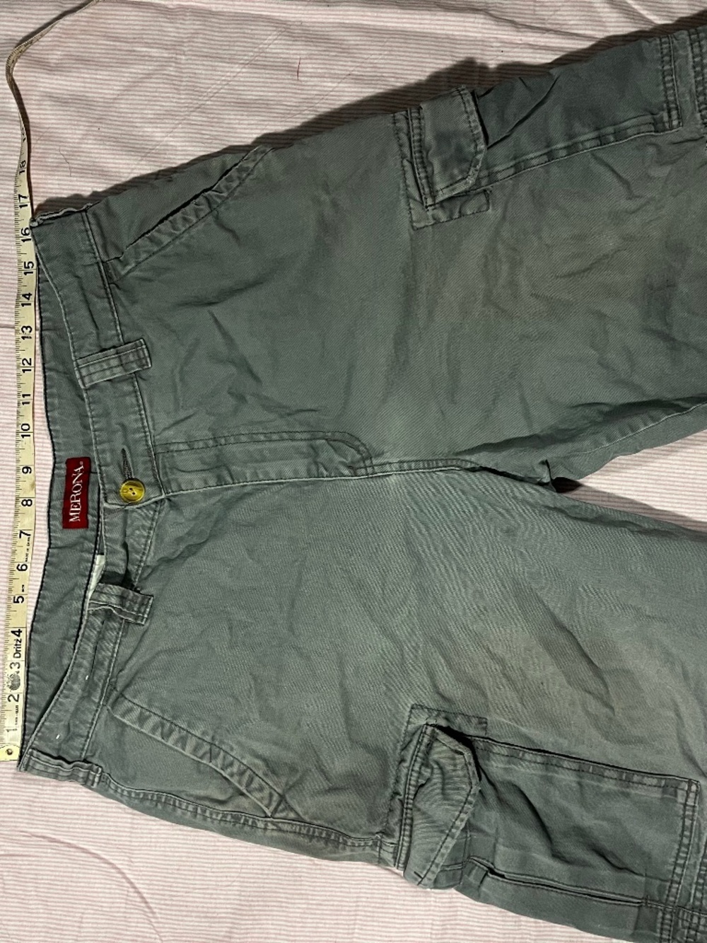 Merona baggy cargo shorts forest green